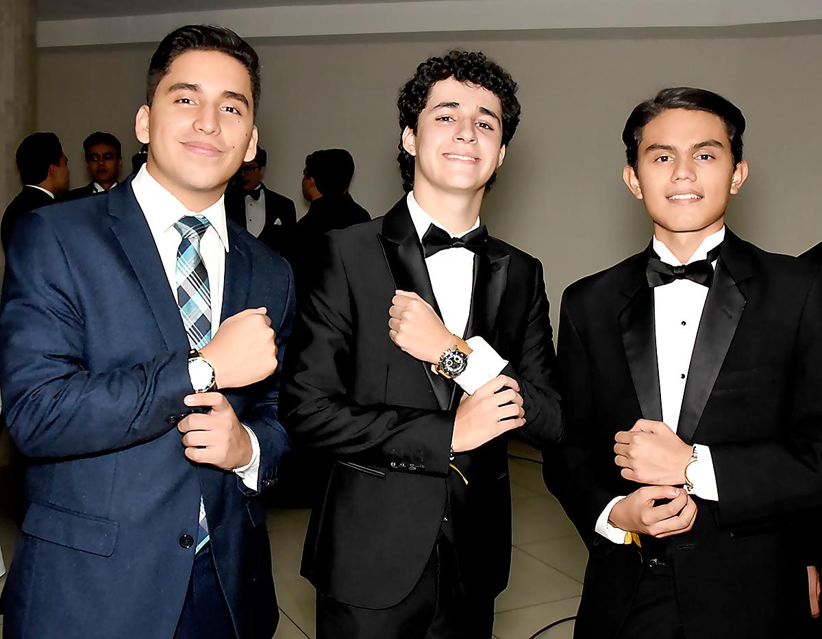 Marcelo Mendoza, José Moncada, y Carlos Mario Osorio