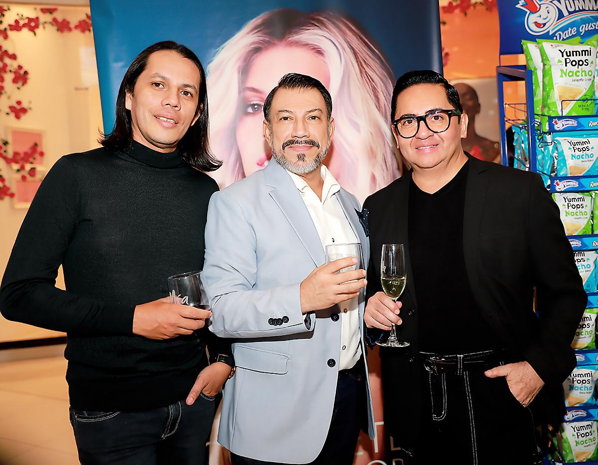 Bobby Ramírez, Yoyo Barrientos y Miguel Chong