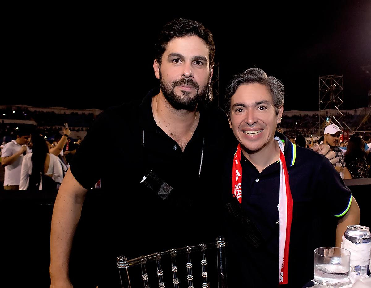 Eugenio Canahuati y Luis Reyes.