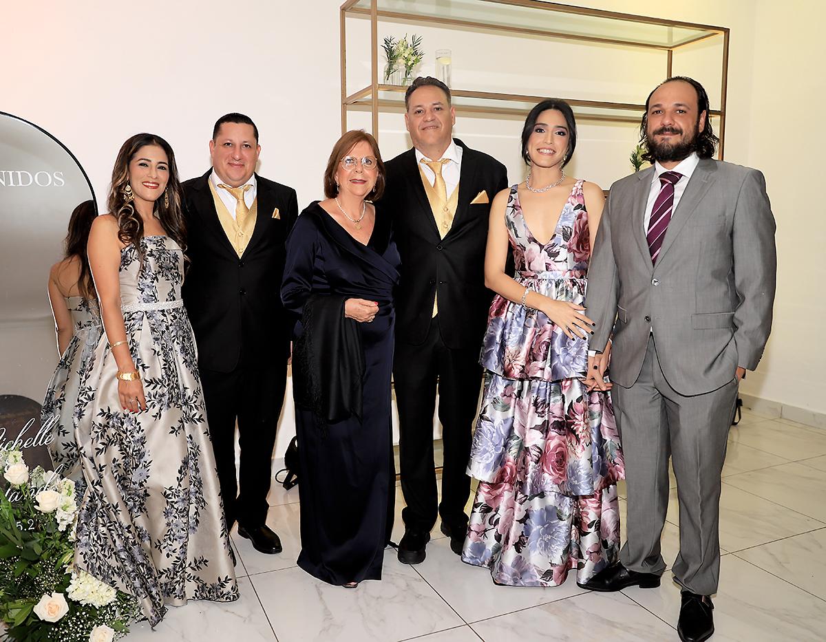 Así fue la boda de Michelle Clamer y Rolando Montero
