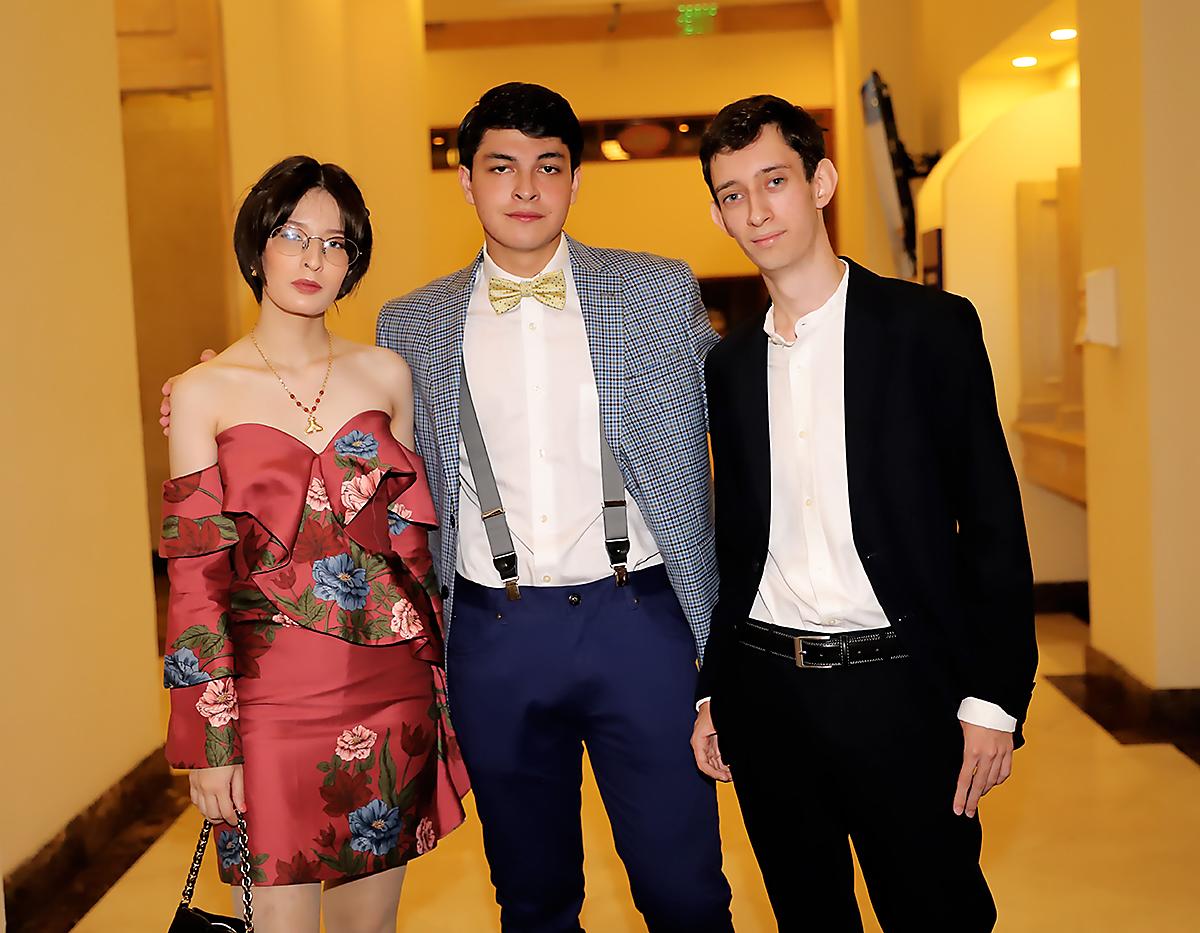 Valentina Azzad, Julián Cerrato e, Yucef Azzad