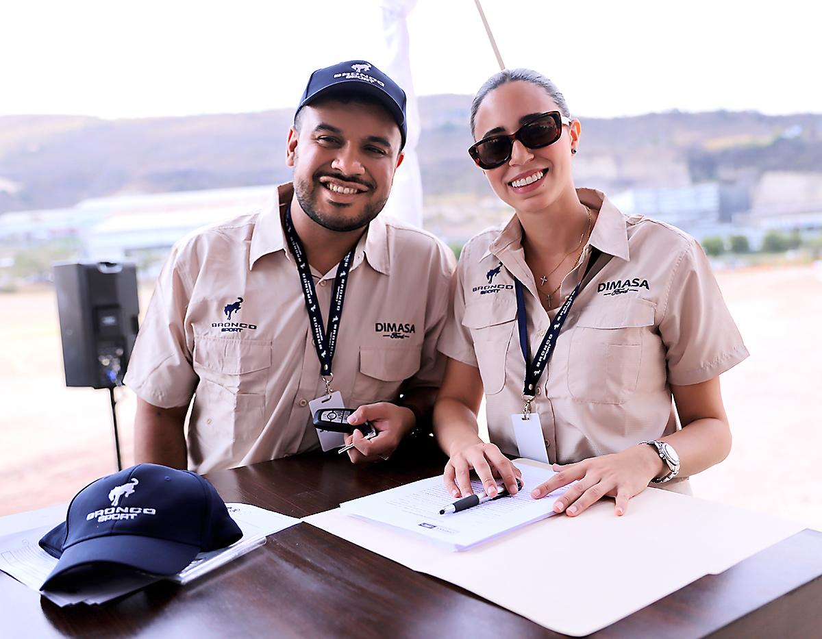 Fernando Carbajal y Camila Jalil