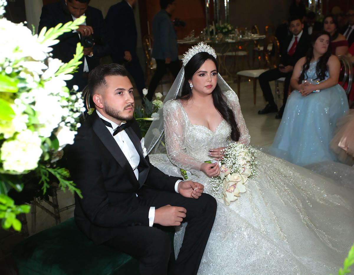 Orkhan Yusubov y Andrea Carrillo.