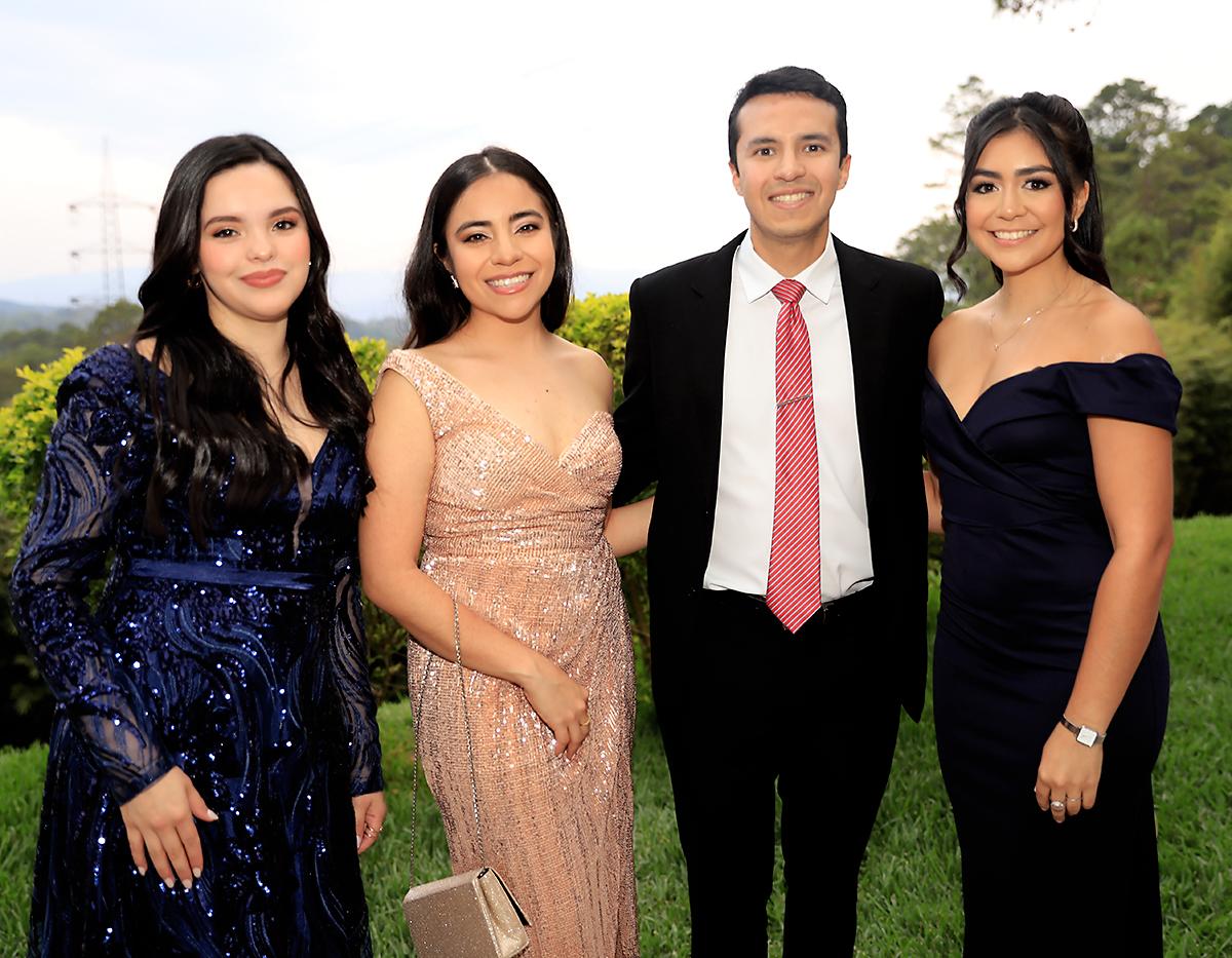 Así fue la boda de Michelle Clamer y Rolando Montero