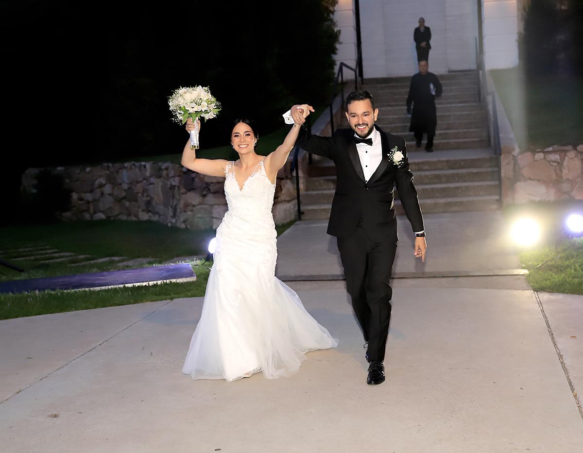 Así fue la boda de Michelle Clamer y Rolando Montero