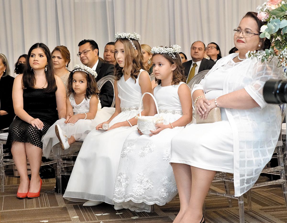 Christina, Oleksandra, Isabella e Iris de Moreno