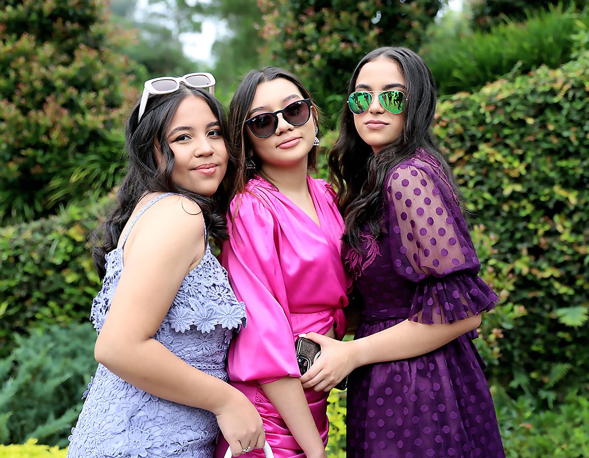 Andrea Godoy, Danna Ayes y Ainara Cárcamo