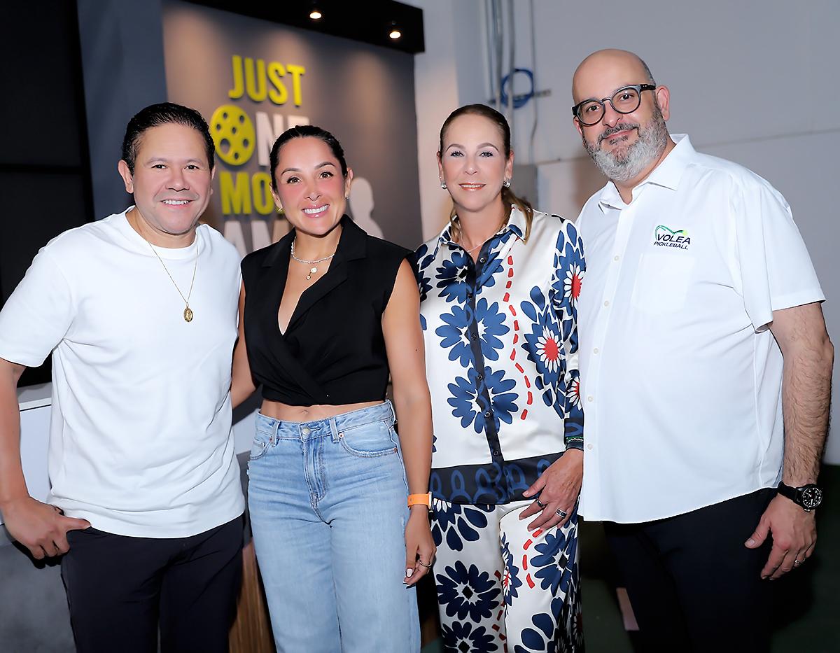 Darío Carrión, Lorena Sikaffy y Faiz Sikaffy.