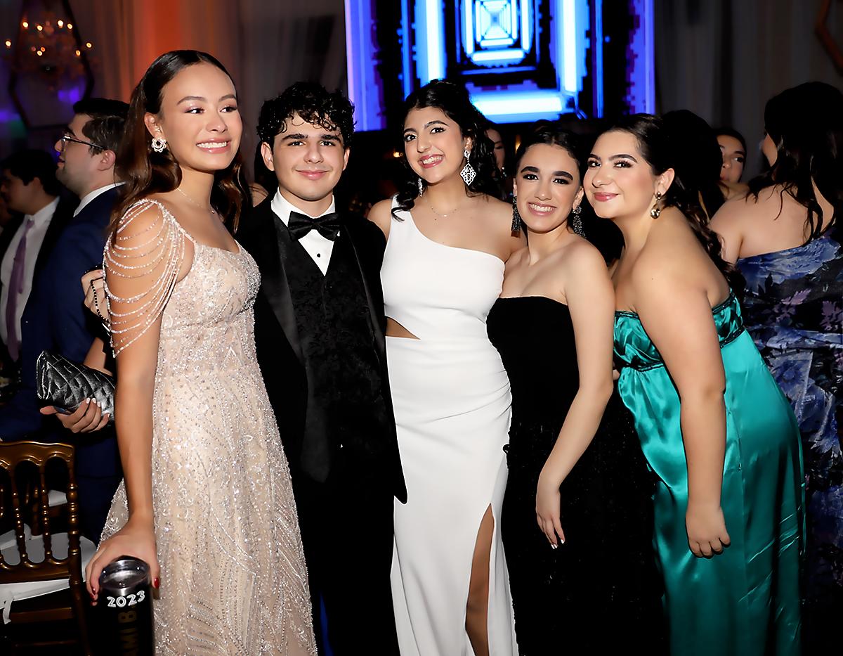 Los invitados a la prom night de la Escuela Americana de Tegucigalpa