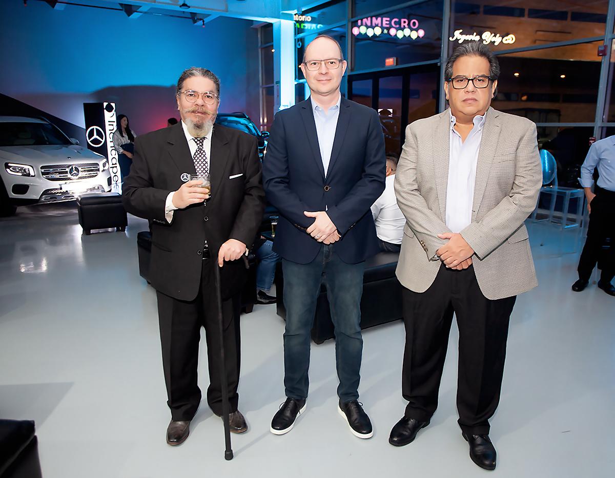 Ricardo Escoto, José Napoleón Mariona y Mauricio Quiñonez.