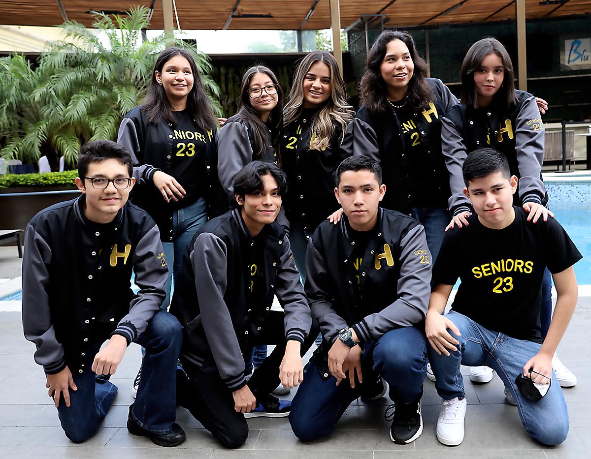 Carlos Ramírez, Lizza Medina, Carol Ardón, Astris Colindrez, Tayron Martínez, José Luis Orellana, Valeria Girón y Diego Midence