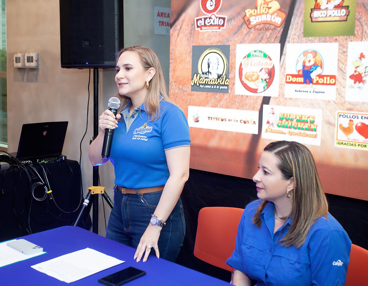 Melany Galeano, Líder de la marca Pollo Norteño.