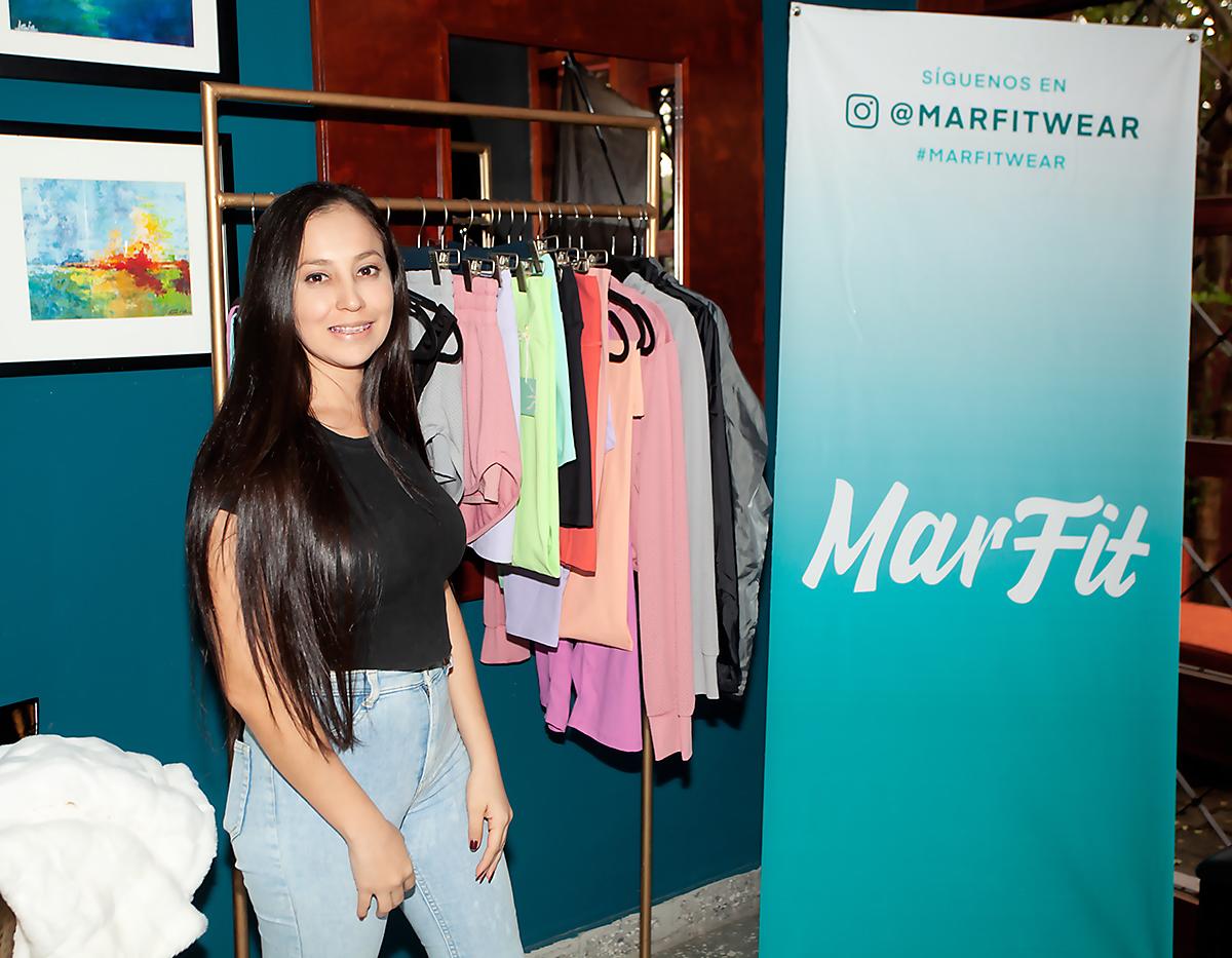 Nohemy Paredes de la marca Mar Fit by Marcela Larach.