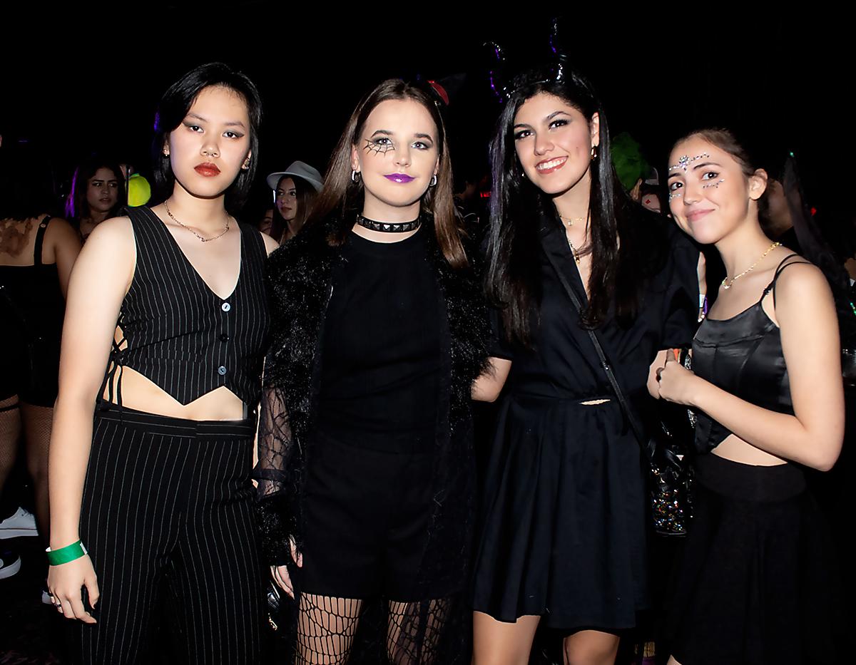 Mimi Ham, Gabriela Racciati, Adriana Vega y Jimena Chávez.