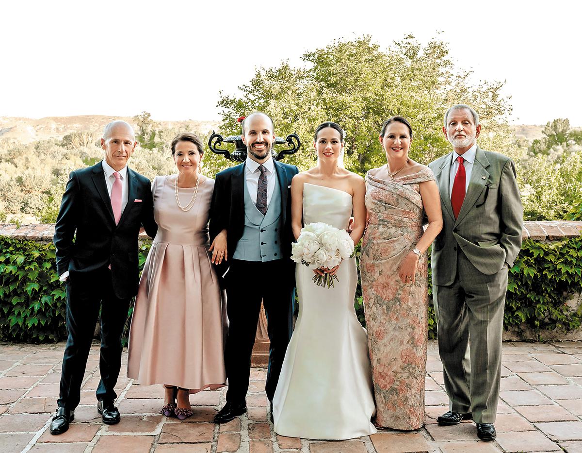 José María Tavera, Mabel Tavera, Javier Tavera, Hortensia García, Hortensia Fasquelle y Pedro Milla.
