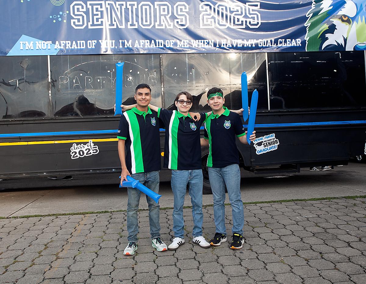 Sebastián Rodríguez, Ángel Fernández y Andrés Herrera.