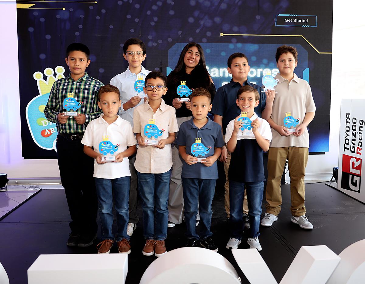 El concurso de arte “Toyota Dream Car” premia la imaginación futurista y el talento de la niñez hondureña