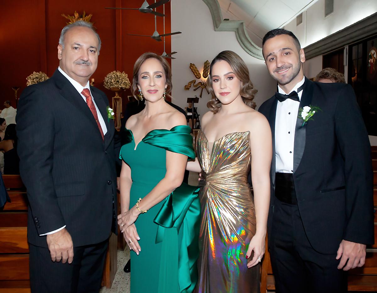 Walid, Rita, Rose y George Jabbour.
