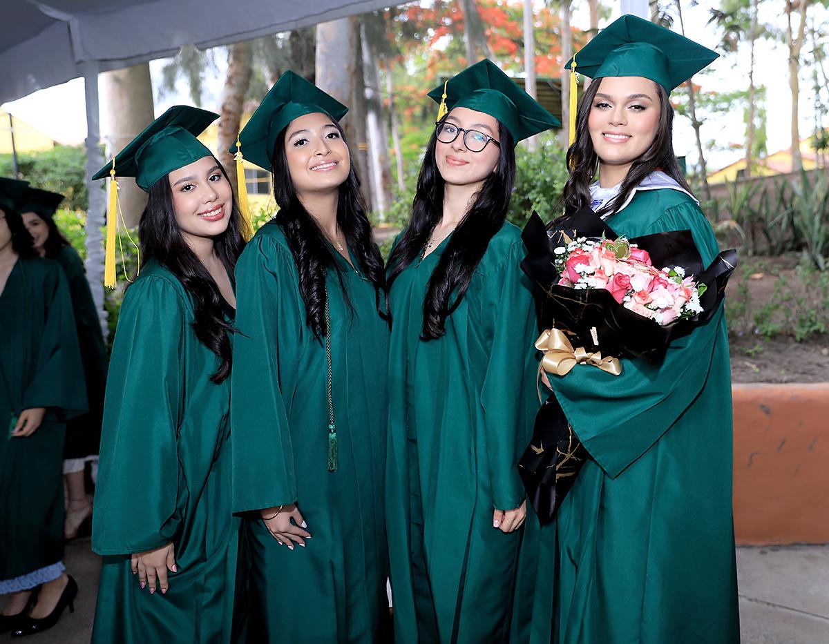 Ana Ávila, Ana Godoy, Alexandra Valerio y Alcira Avelar.