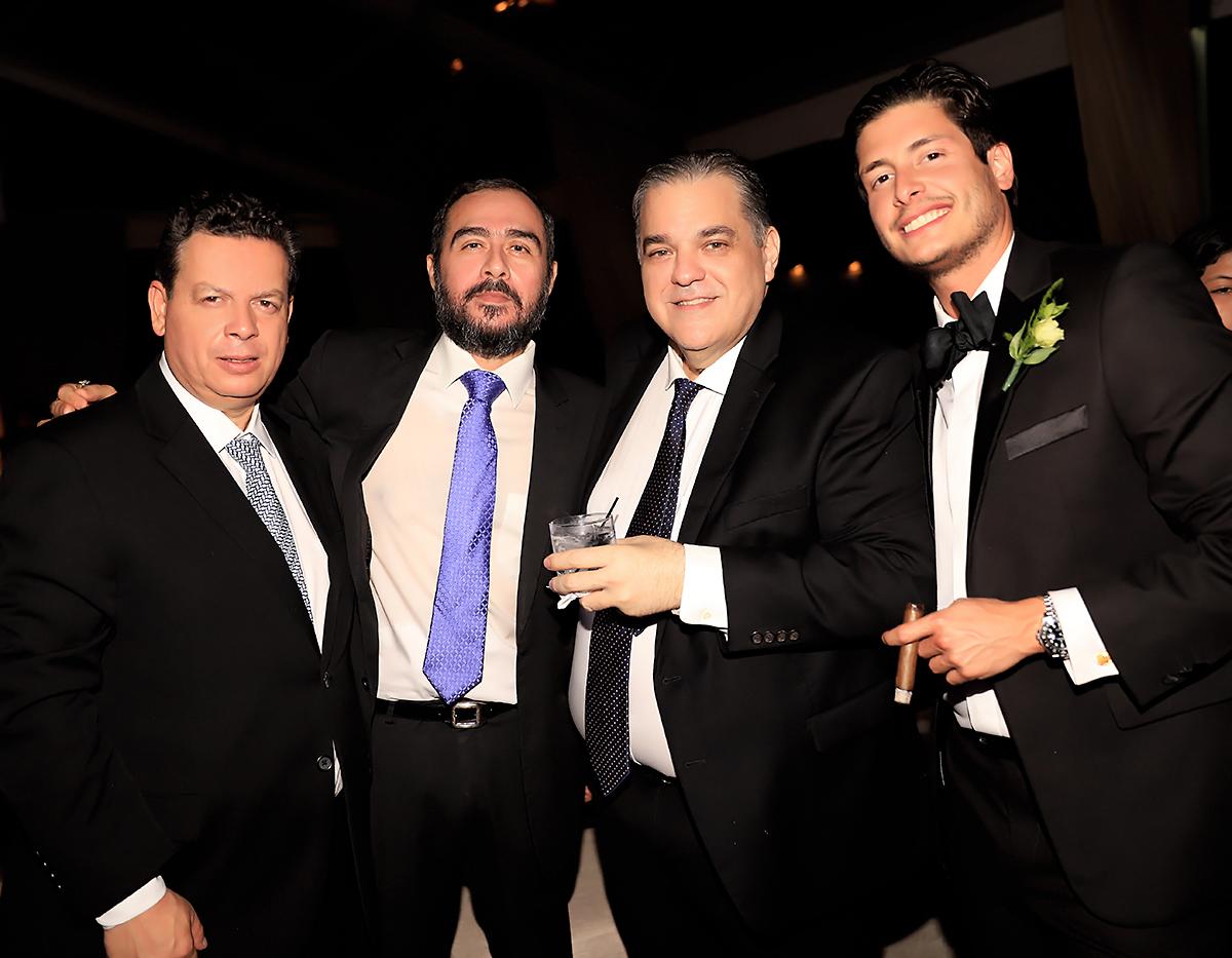 Gustavo Ulloa, Roberto Castillo, Mark Gernat, André Felipe Gonzales