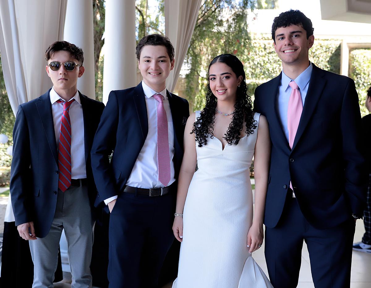 Diego Vega, José Miguel Segura, Adriana Atala y Mauricio Hasbun.
