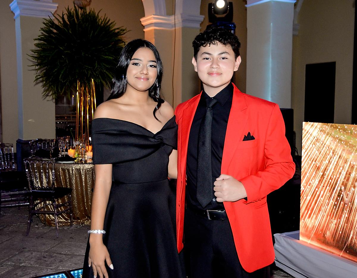 Stephany Díaz y David Hernández.