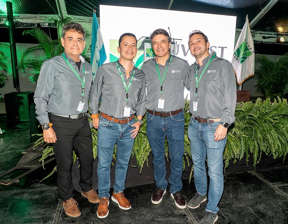 Rubén Gallardo, Luis Emilio Aldana, Andrés González y Juan Salvador Ortega.