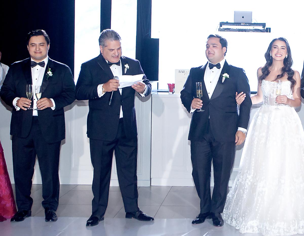 Así fue la boda de Christopher Fuschich y Giovana Handal
