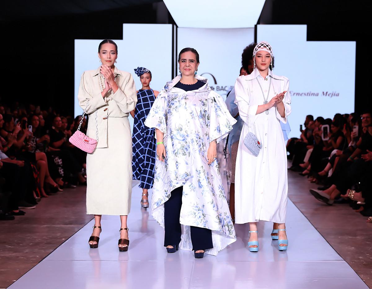 Luz Ernestina Mejía presenta Rosas Azules en la décima edición de BAC Estilo Moda