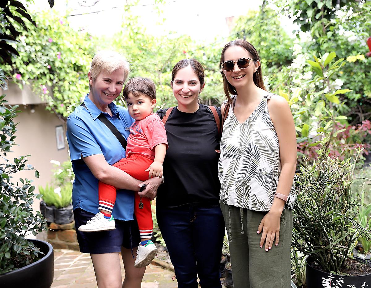 Solange Polanco, María José y María Andrea.