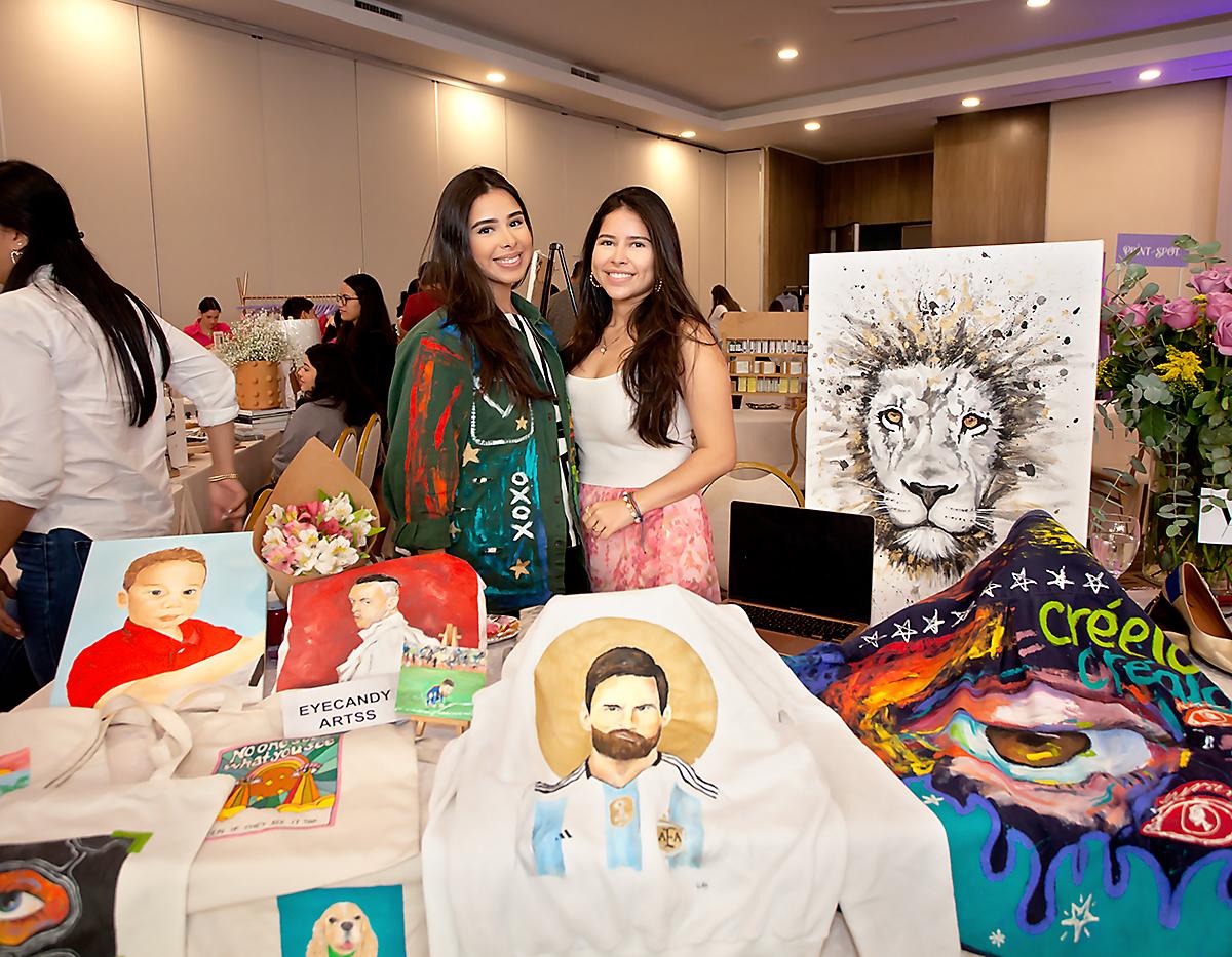 Ivonne y Daniela Ríos de EyeCandy Artss.