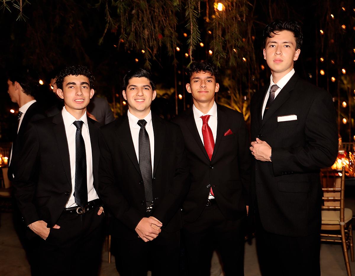 Juan Carlos Sánchez, Andres Kasis, Juan Pedro Callizo y Leo Rosa.