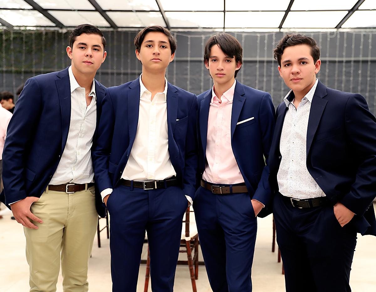 Allan Valeriano, Luis Javier Midence, José Gabriel Keeham y Josemaría Martínez