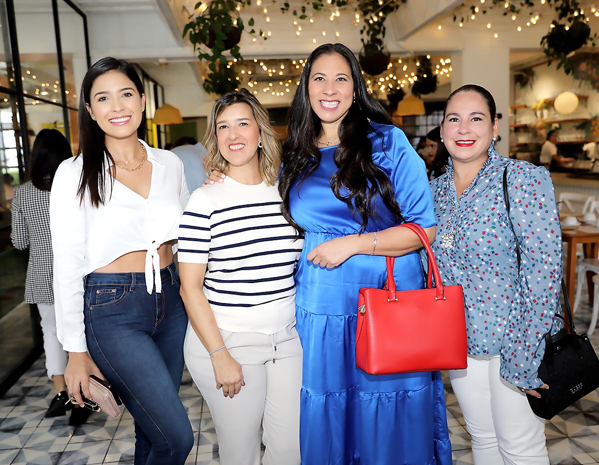 Andrea Hernández, Keren Valle, Sofía Ramírez y Carolina Fernández.