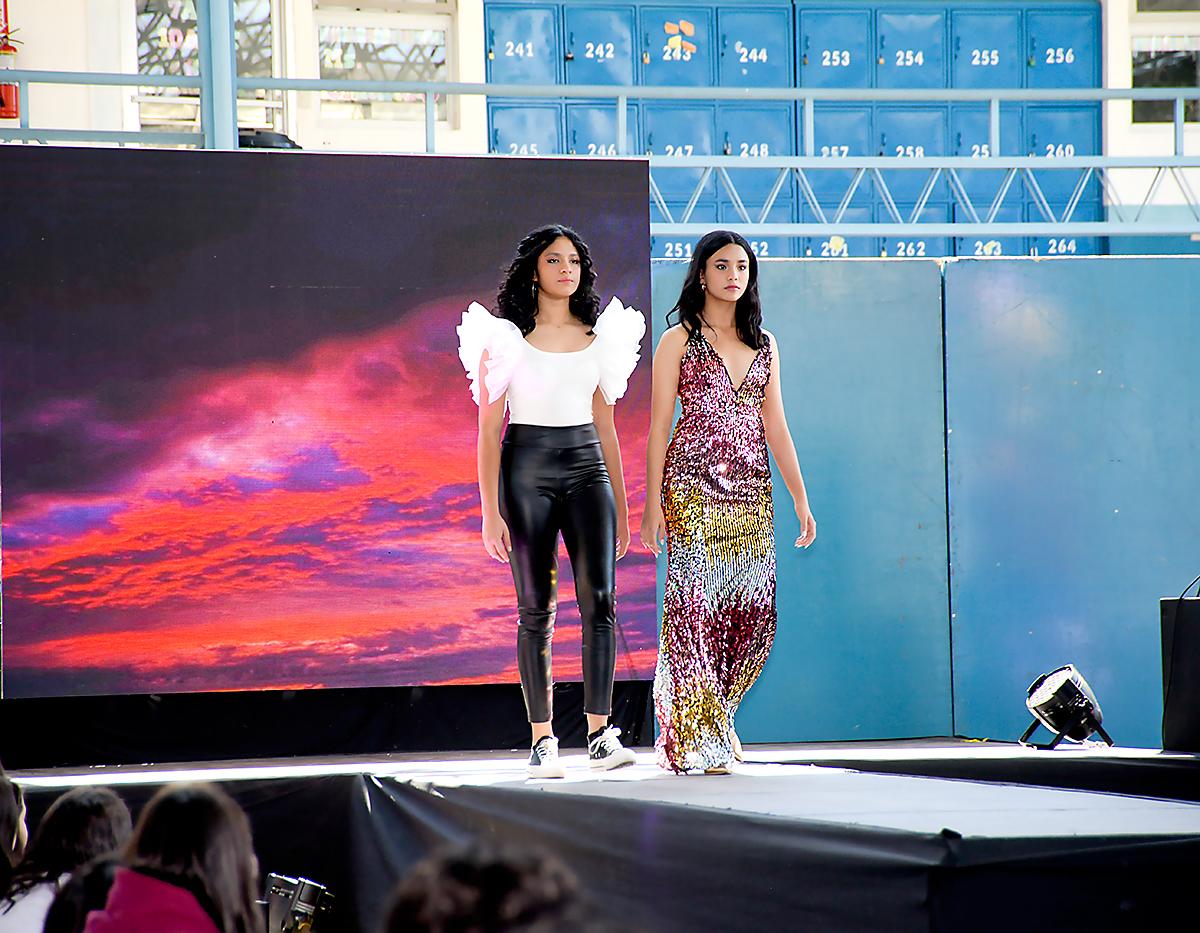 Valeria Castillo y Yara Gutiérrez.