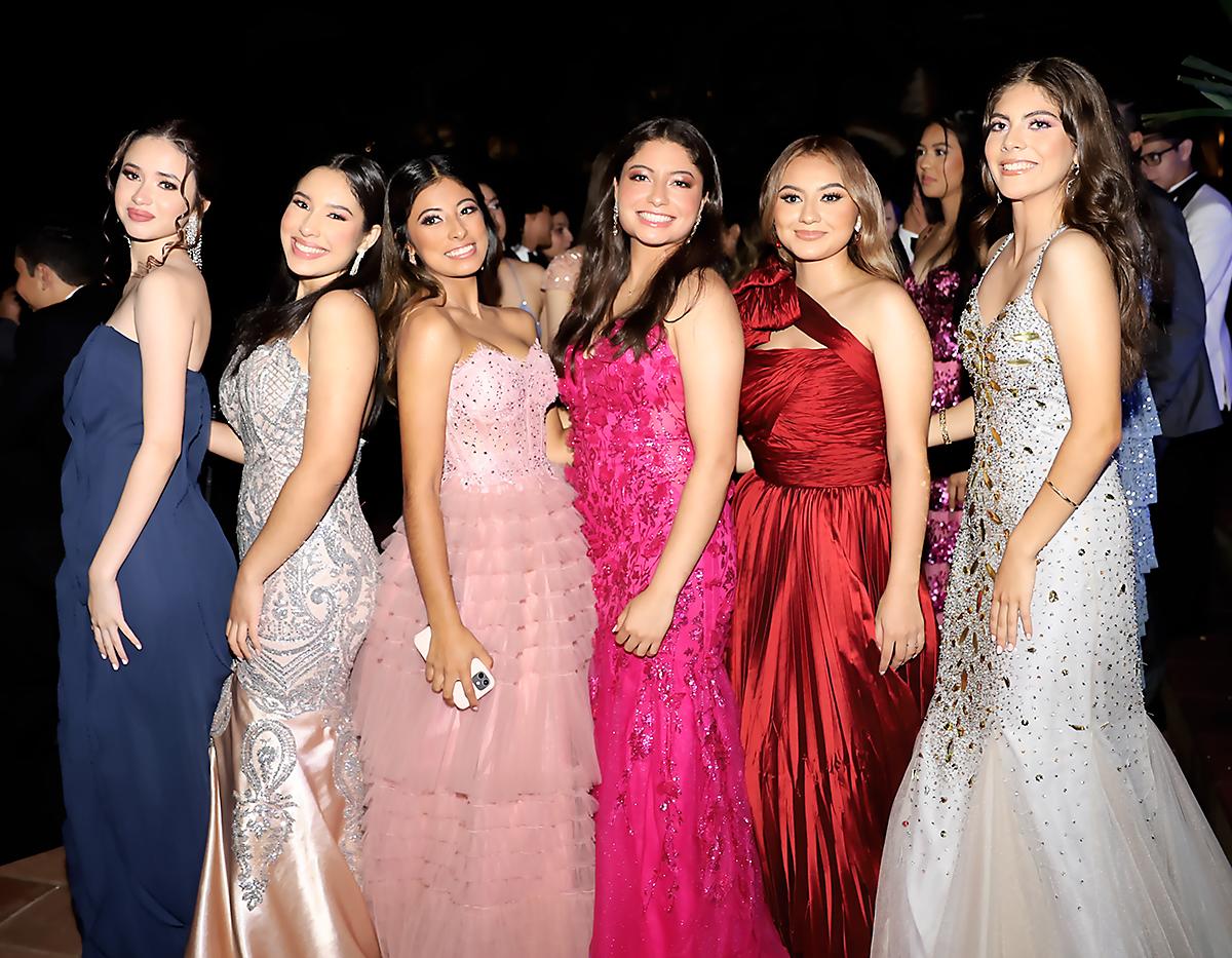 María Belén Ramírez, Bessy Ávila, Camila amador, Sofia López, Ana Sofia Borjas y Ana Lucía Rivera