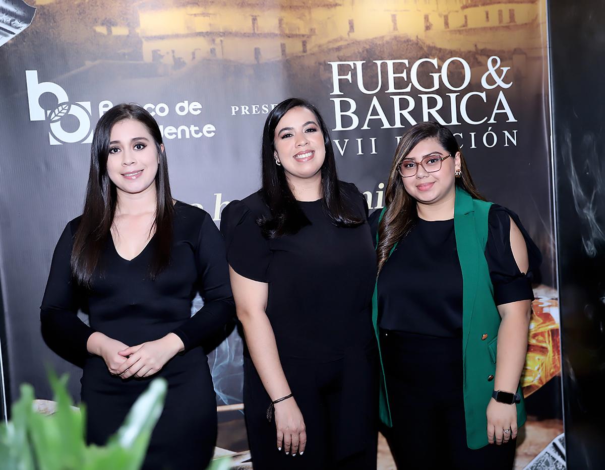 Alejandra Aguilera, Dafne Ordóñez y Nancy Rodríguez.