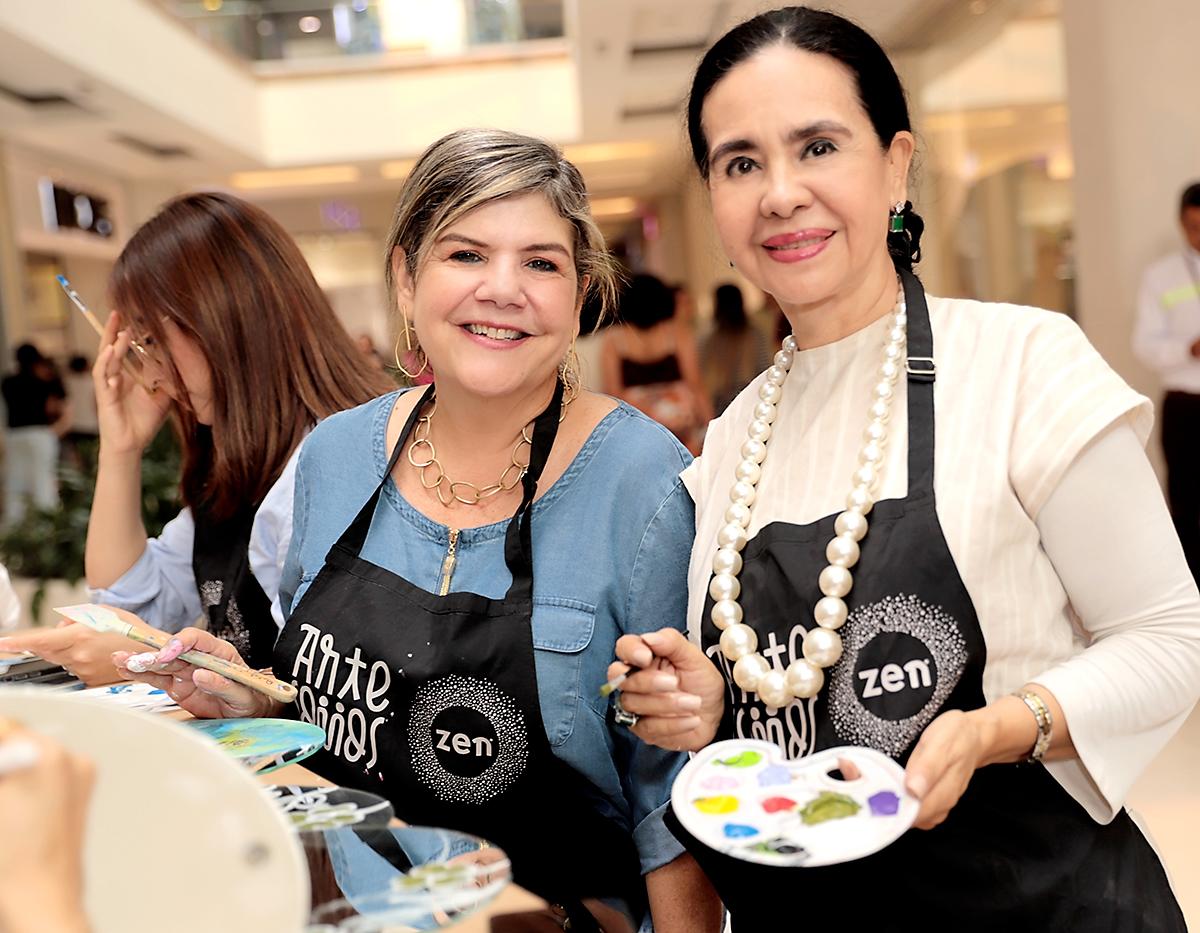 Kenia Lima y Luz Ernestina