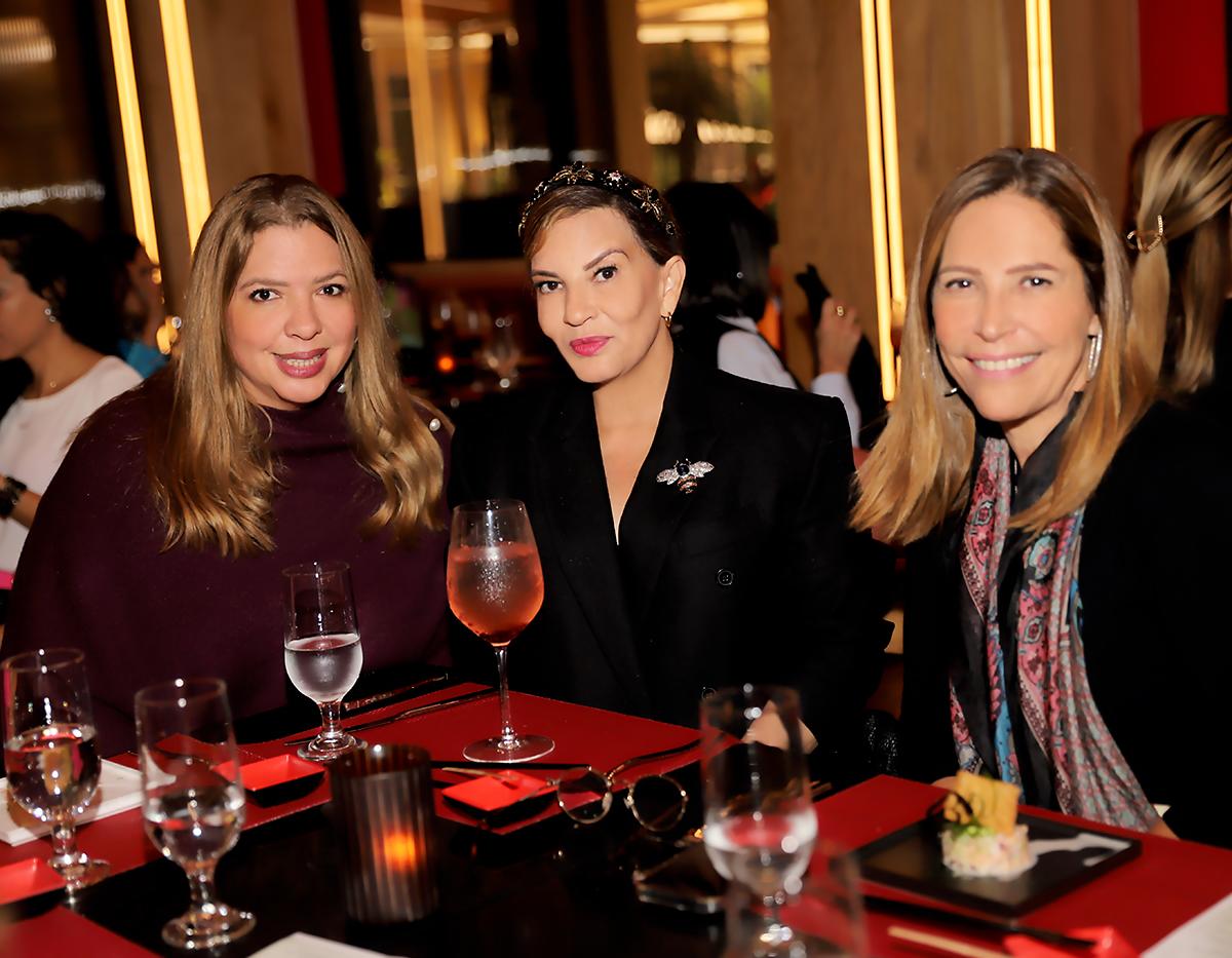 Norma García, Blanca Bendeck y Elena Williams