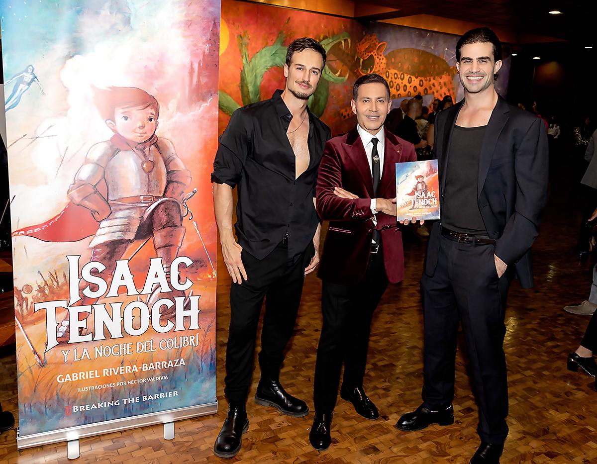 Sergio Roldan, Gabriel Rivera-Barraza y Sami Jamaleddin.