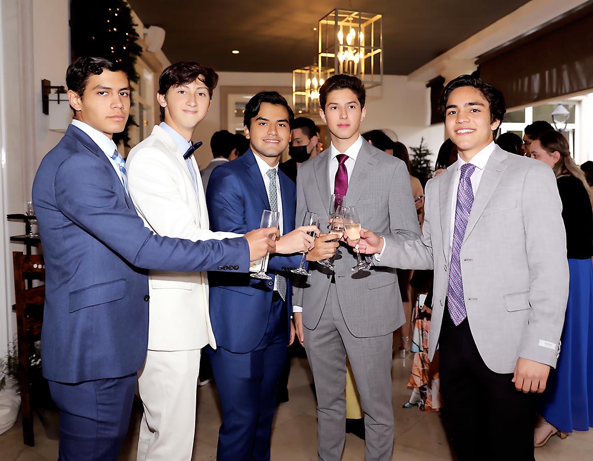 Marco Ramirez, Hans Niehorster, Emilio Martinez, Jamil Kafie y Jordi Roig