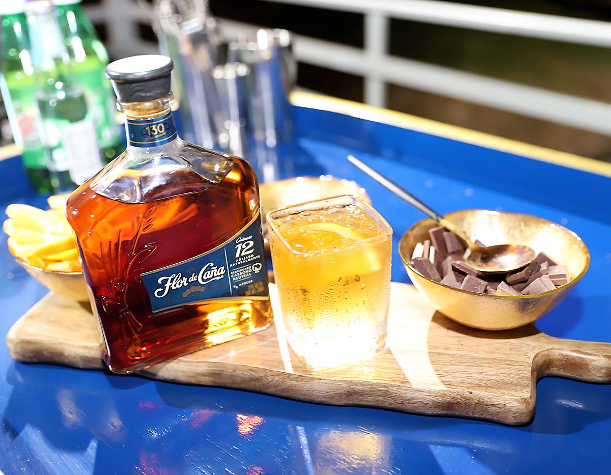 Ron Flor de Caña también fue la sensación de la noche con su sabor inigualable.