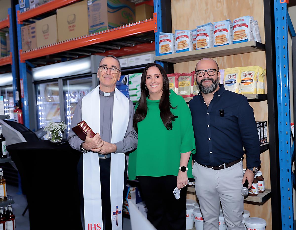 Andrée Marie Asturias y Ronald Peña.
