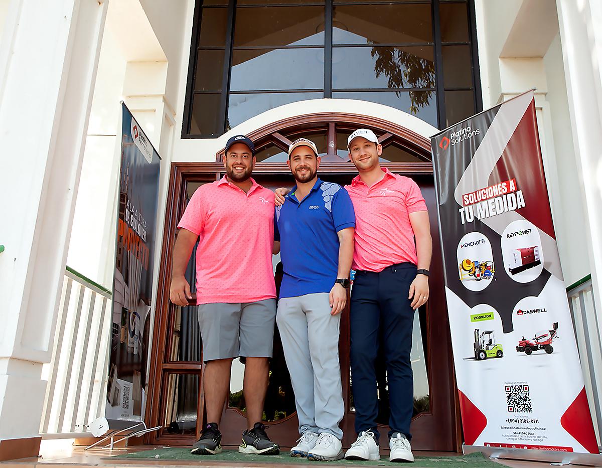 Jorge Hilsaca, Jorge Vitanza y Alejandro Vitanza.