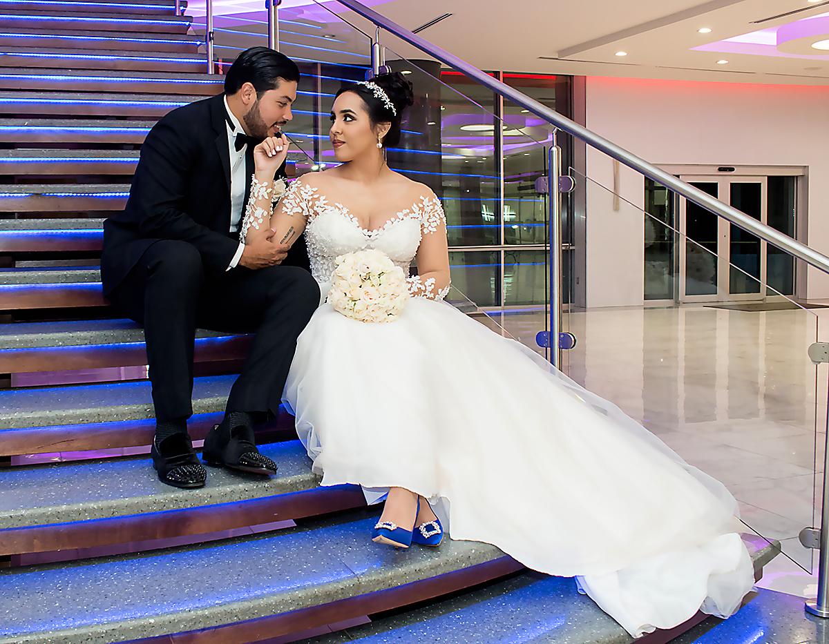 Los felices enamorados José Javier Zúniga y Rocío Alejandra Verdial.