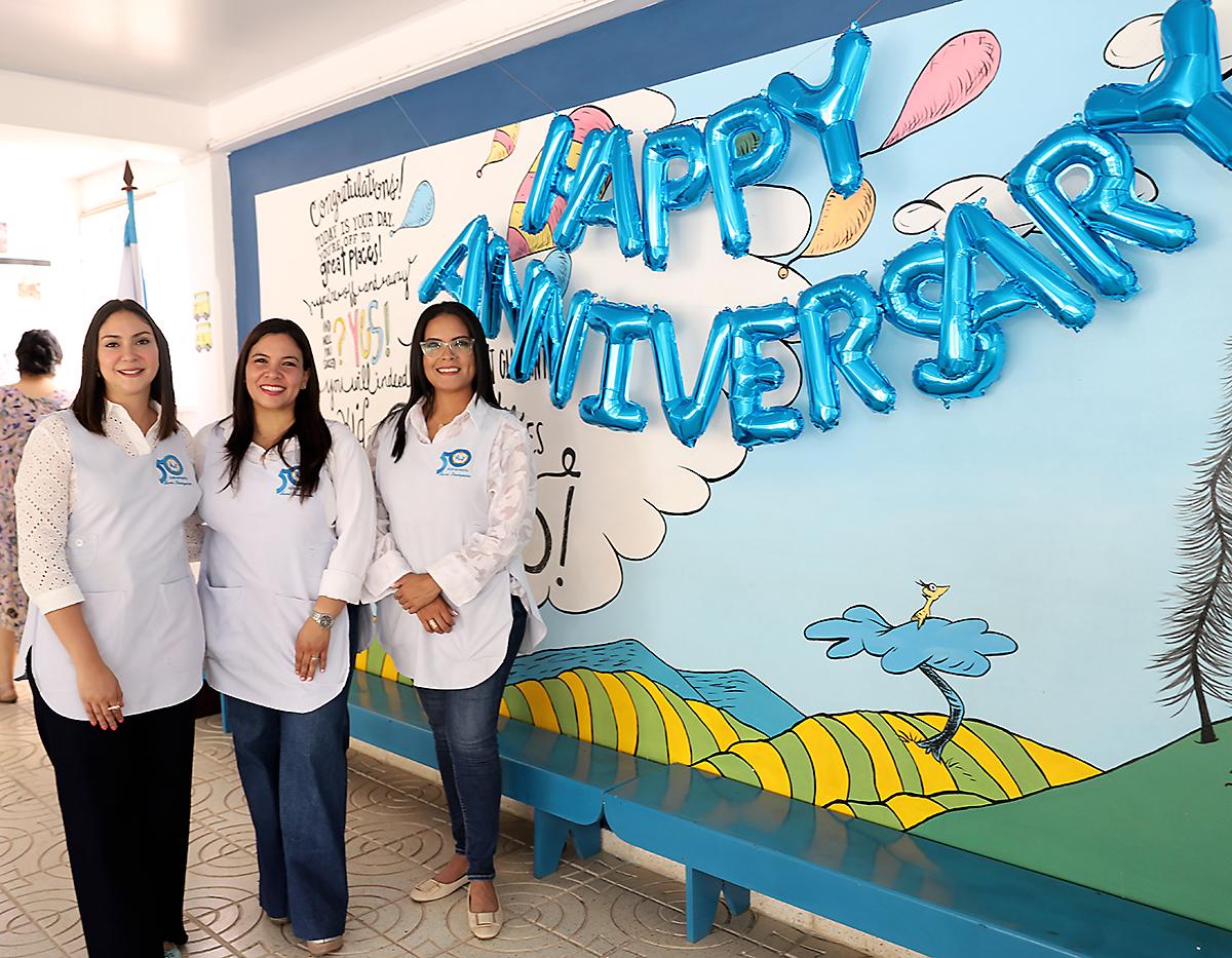 Amy Henríquez, Adriana Villalta y Marcela Pérez