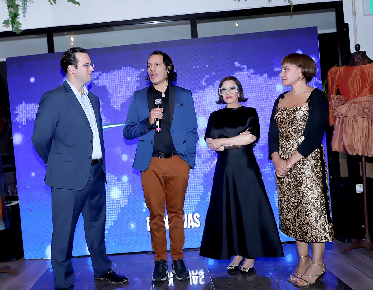 Erick Brimen, Roberto Ramírez, Blanca Bendeck y Maribel Lieberman. Erick Brimen, Roberto Ramírez, Blanca Bendeck y Maribel Lieberman.