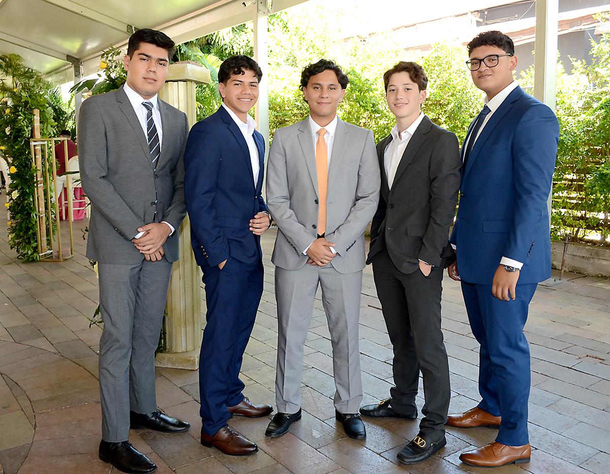 Felipe Padilla, Yuri Zelaya, Melki Rivera y Luis Sánchez.