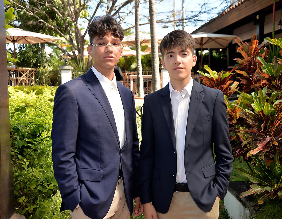 Dominick Dubois y Antonio Fernández.