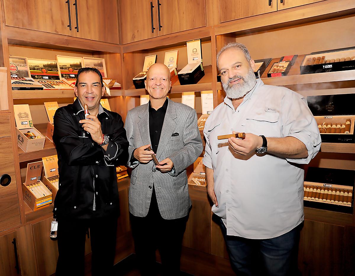Chibly Salamé, Enrique Barriga e Yerry Jalil